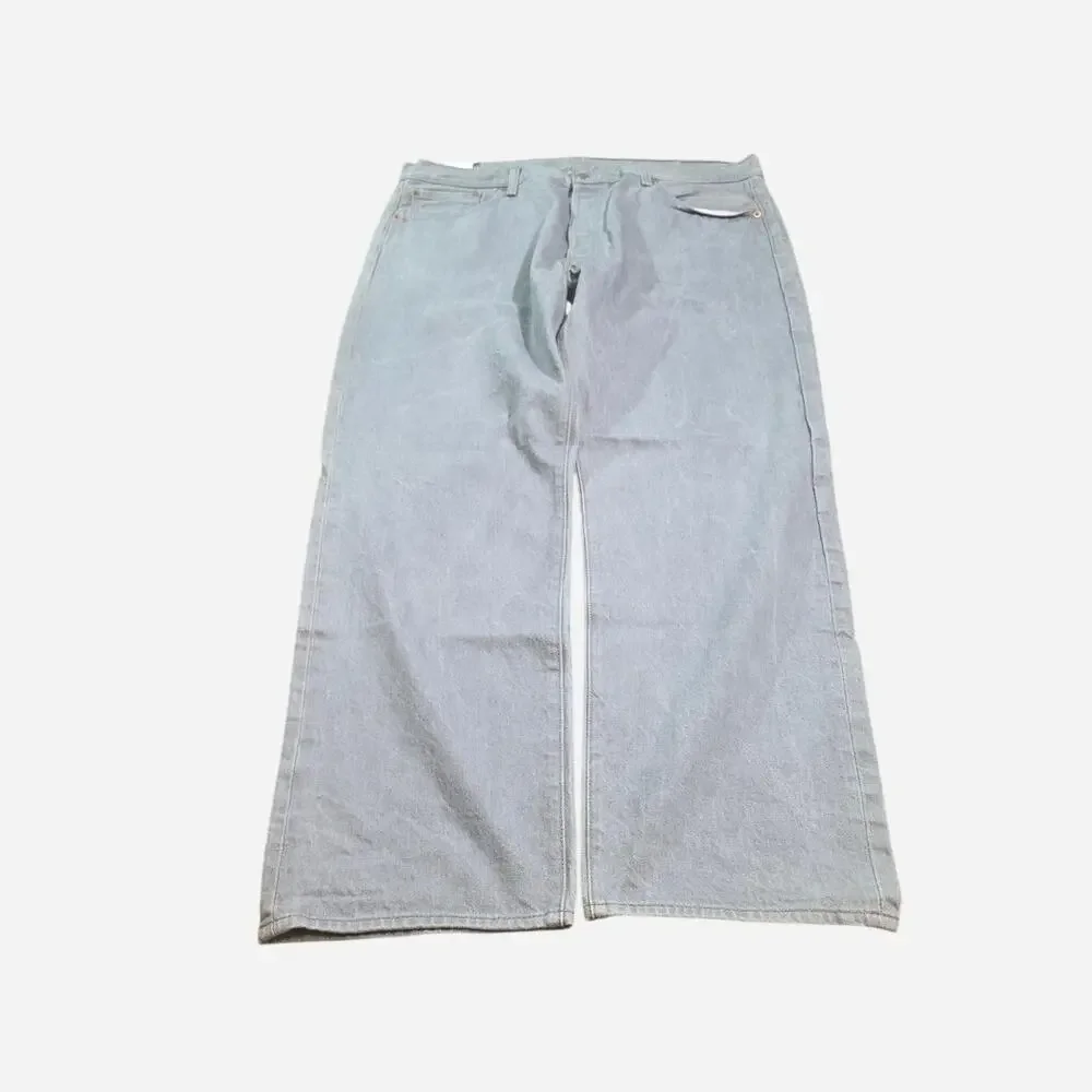 Y2K Gray Levi 501xx Button Fly Jeans (42x32)
